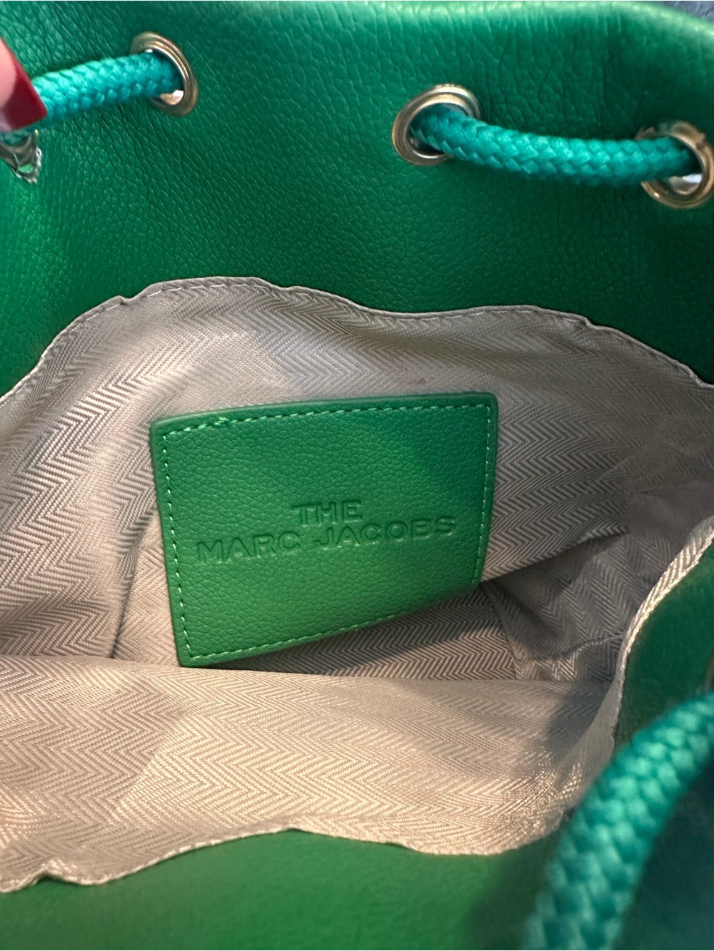 Crossbody green bucket small bag purse handbag! NEW! - Picture 7 of 9